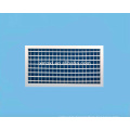 HVAC aluminum double deflection supply air grille